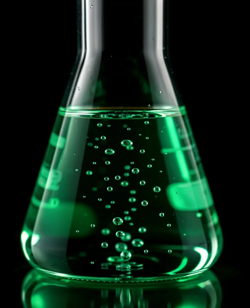 Electrolyte solutions in laboratory glassware